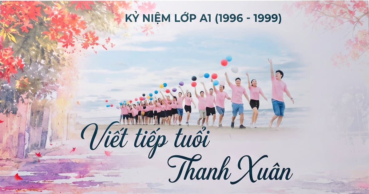 Ảnh kỷ niệm của lớp
